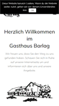 Mobile Screenshot of gasthaus-barlag.de